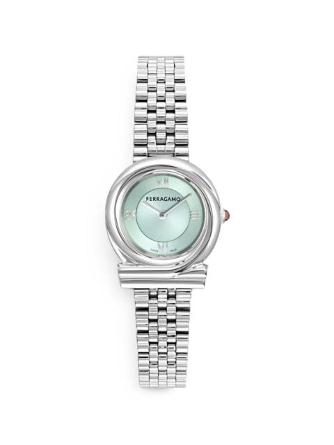 FERRAGAMO Gancini Twisted watch