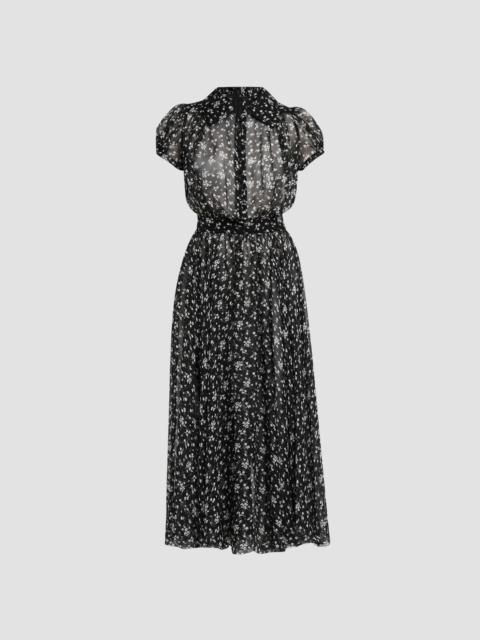 Dolce & Gabbana Women's Chiffon Silk Floral Shirtdress - Multi