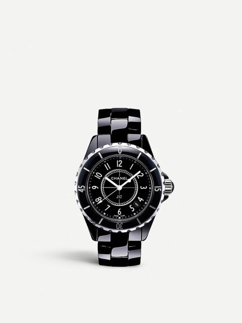 CHANEL H0682 J12 33mm high-tech ceramic and steel watch