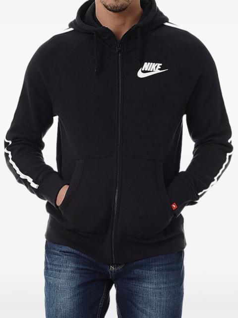 Nike logo-print full-zip hoodie