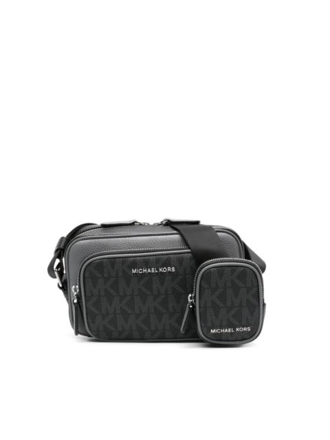 MICHAEL KORS monogram-print leather camera bag