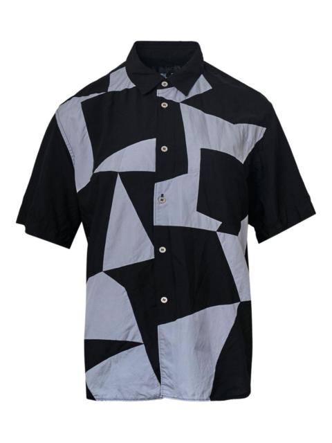BLACK COMME des GARÇONS graphic-print short-sleeve shirt