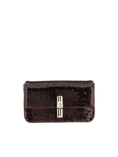 FURLA small Iride sequined cross-body bag