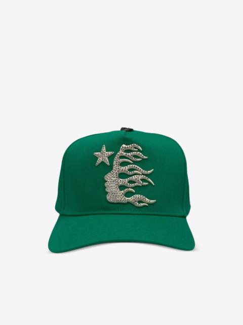 HELLSTAR rhinestone snapback hat