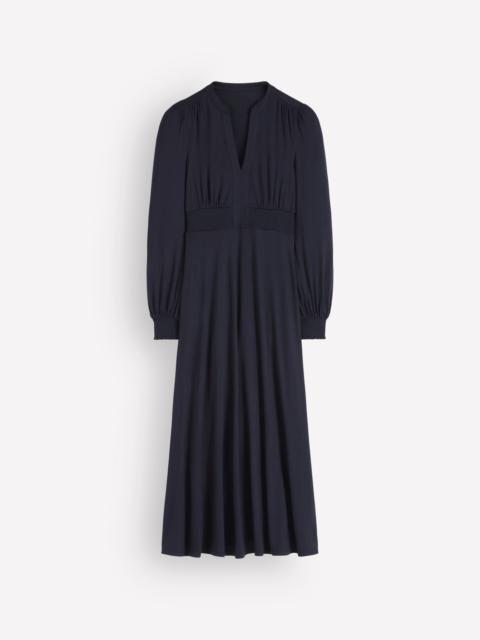 BODEN Georgia Jersey Midi Dress-Navy