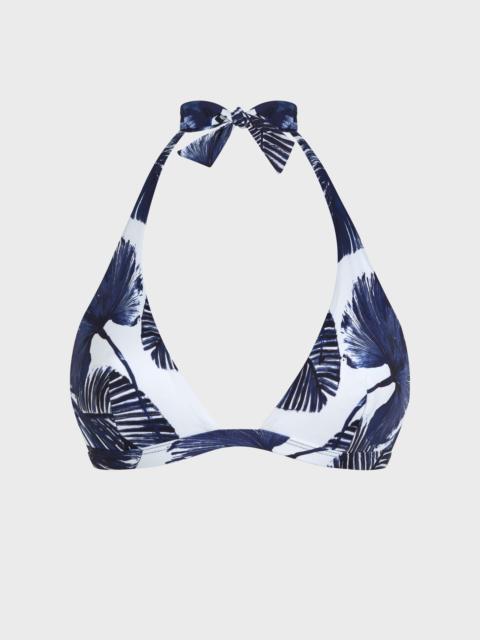Vilebrequin WOMEN HALTER BIKINI TOP PAPAGAIO