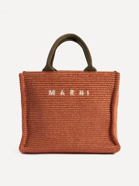 Marni Small Basket Tote Bag