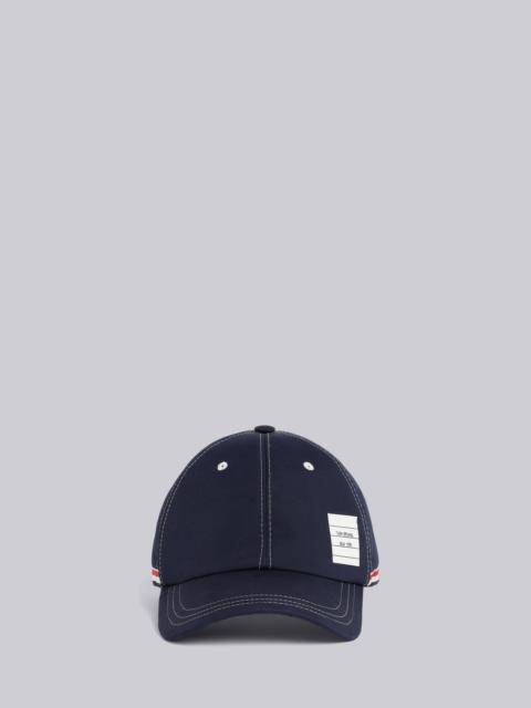 Thom Browne Navy Typewriter Cloth Contrast Stitch 6-Panel Baseball Cap