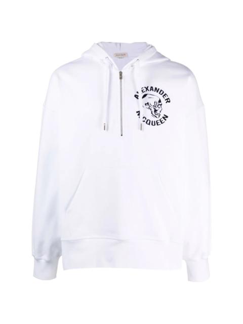 Alexander McQueen skull-print hoodie
