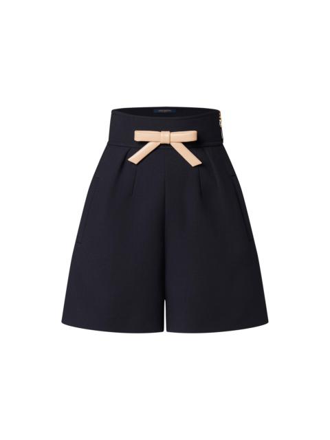 Louis Vuitton Bow Detail Tailored Shorts