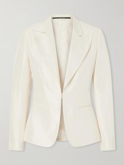 GUCCI Silk-satin Blazer