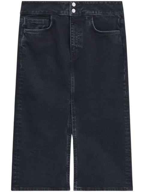 FILIPPA K Trucker denim skirt