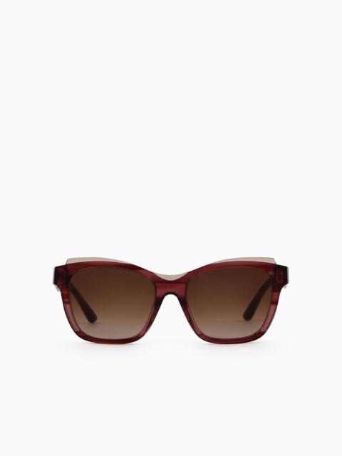 EMPORIO ARMANI Women’s pillow sunglasses