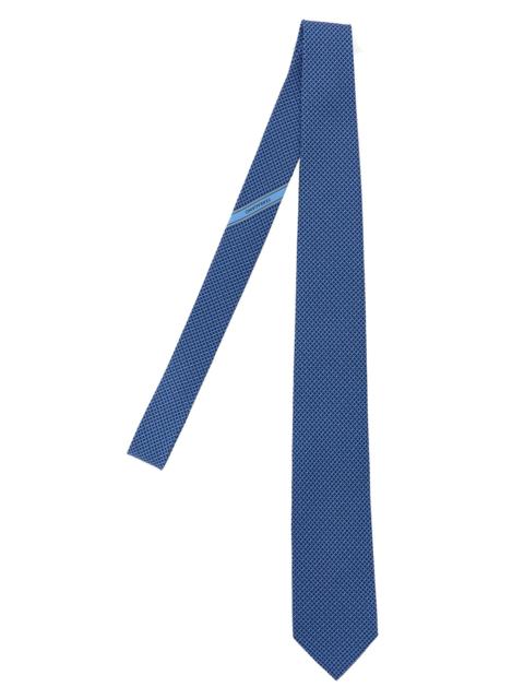 FERRAGAMO 'Gancini' print tie