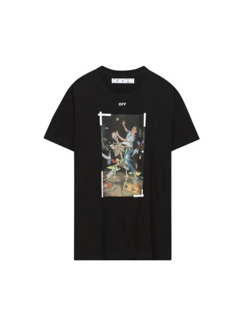 Off-White Pascal Print Slim Tee 'Black/White'