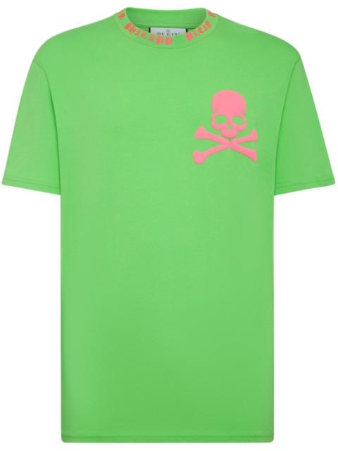 PHILIPP PLEIN Skull&Bones-print cotton T-shirt