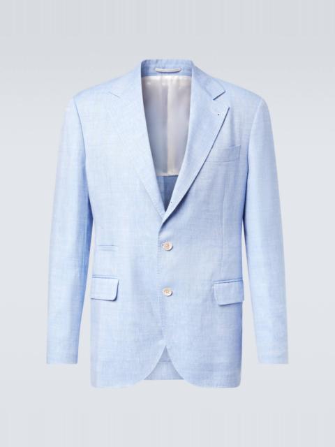 Brunello Cucinelli Linen and wool blazer