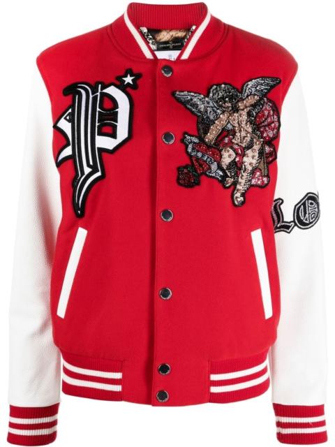 PHILIPP PLEIN Love Angel bomber jacket