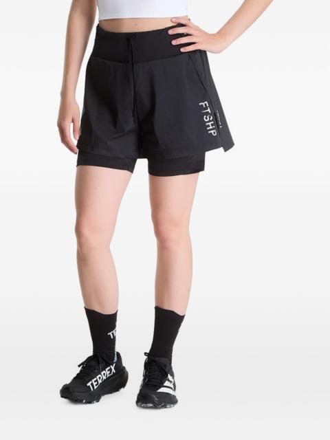 adidas Terrex Stargazer layered shorts