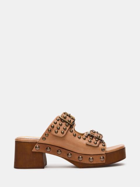 STEVE MADDEN GERVAIS TAN LEATHER