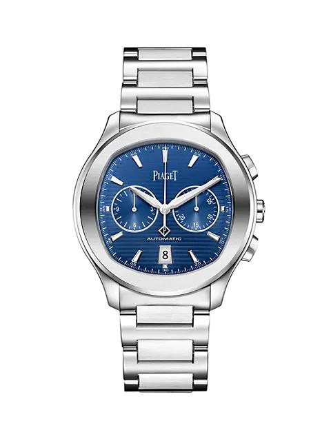 Piaget Polo S Stainless Steel Chronograph Watch