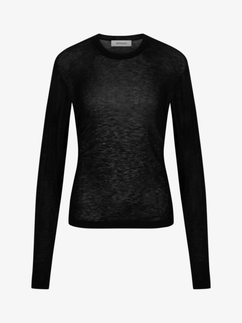 SPRWMN TISSUE LONG SLEEVE TEE