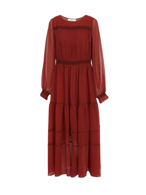 See by Chloé TIERED MAXI DRESS