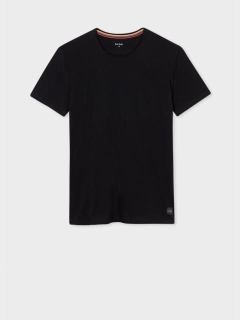 Black Cotton Lounge T-Shirt