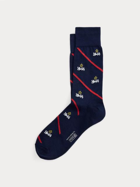 Polo Ralph Lauren Crest Cotton-Blend Trouser Socks