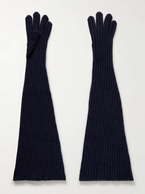 The Row Simon Gloves in Leather | REVERSIBLE
