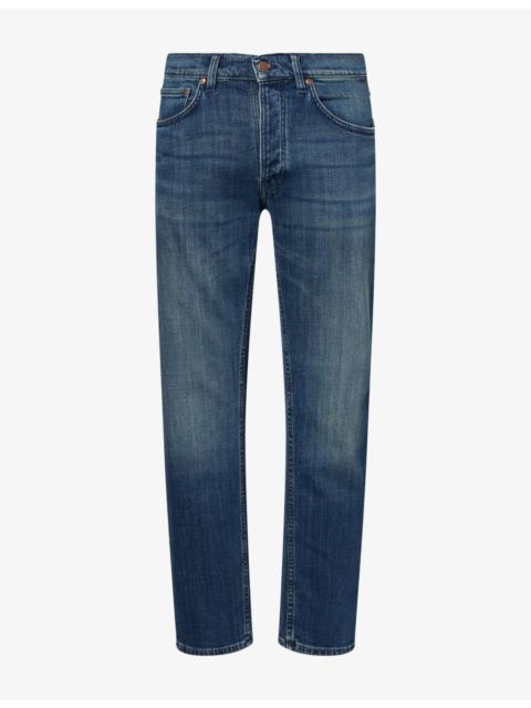Nudie Jeans Solid Ollie Straight-Leg Denim Jeans