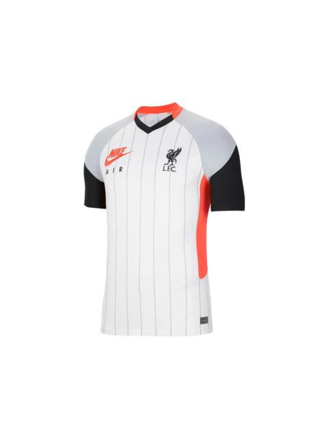Nike Nike Liverpool F.C. Stadium Air Max Men's Football Shirt White/Laser Crimson/Wolf Grey/Black