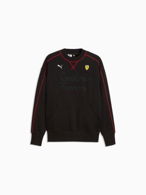 PUMA Scuderia Ferrari Men's T7 Premium Crew Sweatshirt
