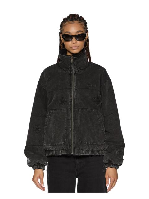 Ksubi REVERSIBLE PUFFER JACKET NOIR KRAFTWERK/BLACK