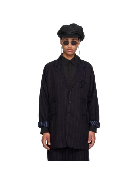 Yohji Yamamoto Black Stripe Blazer