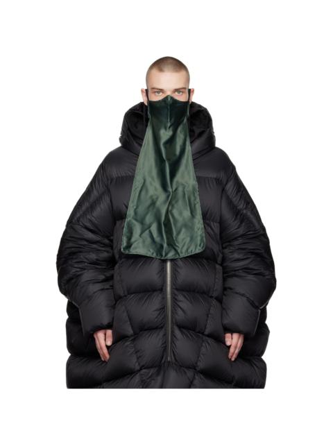 Rick Owens Green Long Face Mask