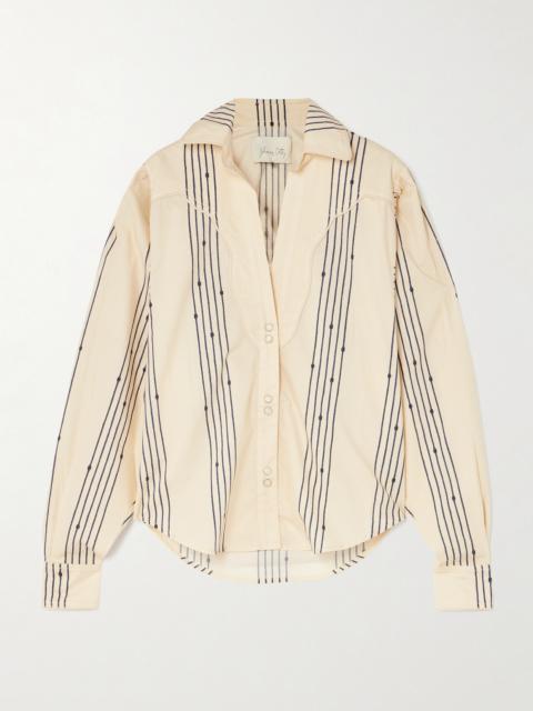 Johanna Ortiz Cabos Sueltos Printed Cotton-poplin Shirt