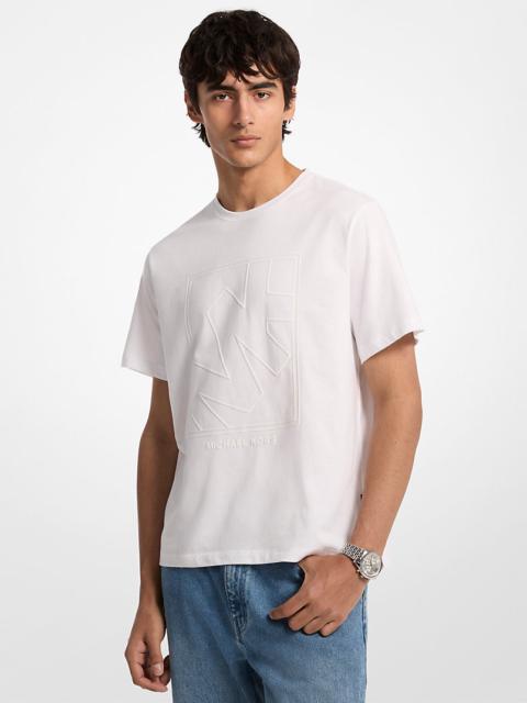 MICHAEL KORS Graphic Logo Cotton T-Shirt