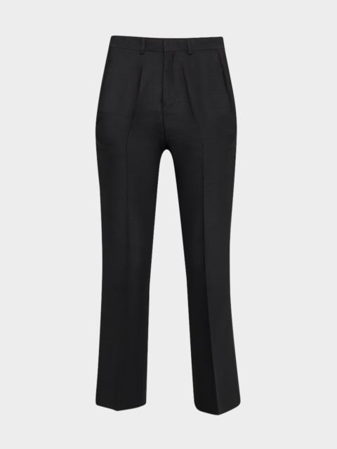 Credo Cropped Bootcut Trousers