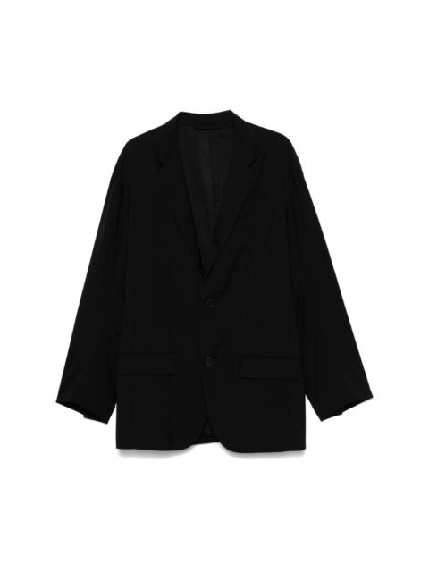 twill-weave blazer