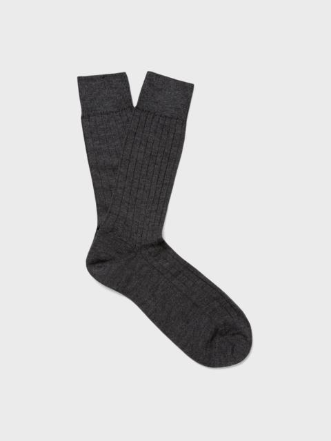 Sunspel Merino Wool Rib Socks