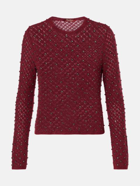 Max Mara Rally mohair and wool-blend sweater