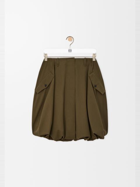 Loewe Skirt in cotton and silk