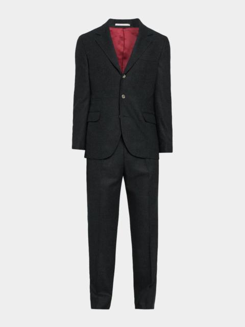 Brunello Cucinelli Men's Virgin Wool Suit