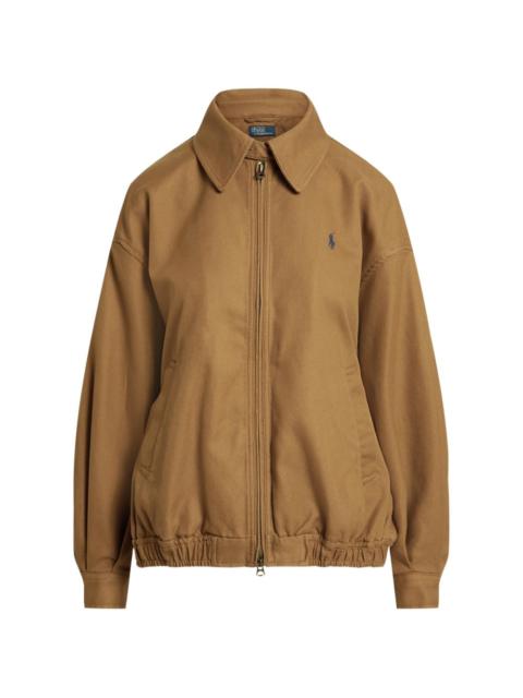 Polo Ralph Lauren pony-embroidered zip jacket