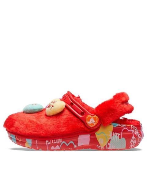crocs Crocs Sweethearts x Clog Classic Fur 'Valentine's Day' 207741-610