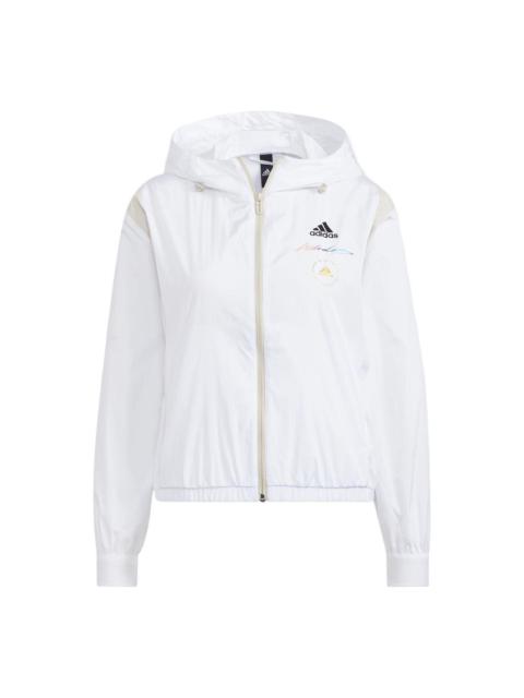 adidas (WMNS) adidas UST Windbreaker 'White' HE9959
