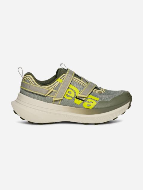Teva Women's Aventrail Trail Running Shoe in Seagrass/Deep Lichen Green