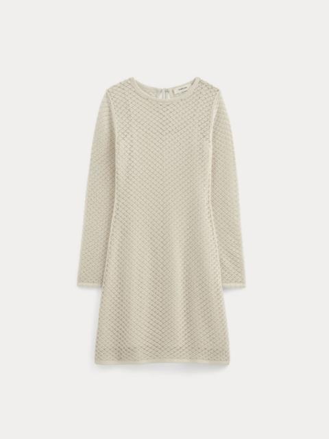 EVERLANE THE LACE KNIT MINI DRESS
