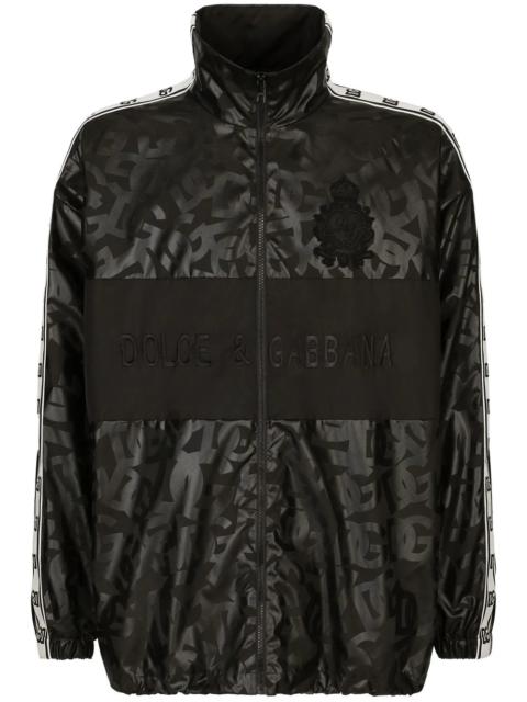 Dolce & Gabbana DG-print track jacket
